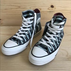 CONVERSE X MISSONI CHUCK TAYLOR HI SHOES GREEN SZ4